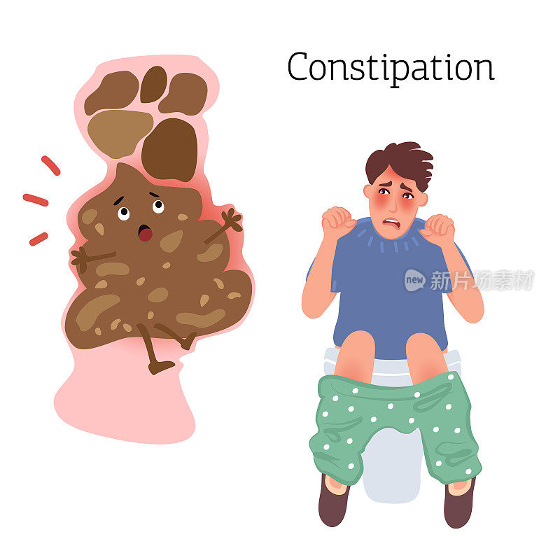 Constipation, bloating. Diseases of the gastrointestinal tract